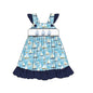 Sail away ruffle dress