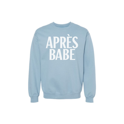 Après Babe Sweatshirt – Ski Bachelorette Party Crewneck