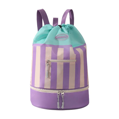 Bolsa Natación Niños Seco Húmedo SMHXIANGQIANJIN Dibujos Animados Impermeable