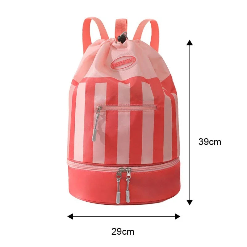 Bolsa Natación Niños Seco Húmedo SMHXIANGQIANJIN Dibujos Animados Impermeable