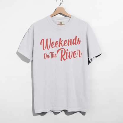 Weekends On The River Graphic Tee