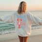 Maine Lobster Seafood Club Crewneck Sweatshirt – Coastal New England Lobster Graphic Pullover